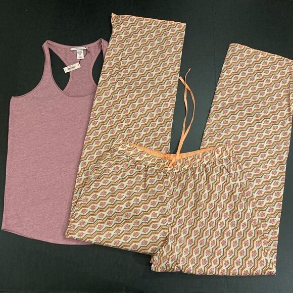 Victoria’s Secret Mayfair lightweight pants & soft tank top pajama set Large - Picture 2 of 2